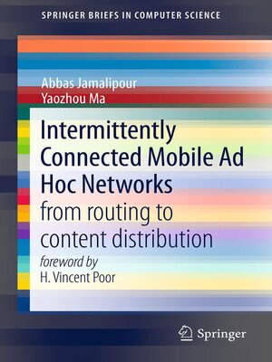 cover image of Intermittently Connected Mobile Ad Hoc Networks